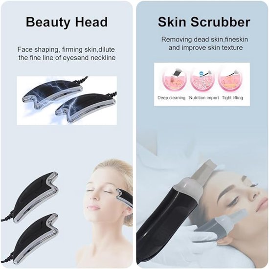Professioneel Microdermabrasie Apparaat voor Diepe Gezichtsreiniging