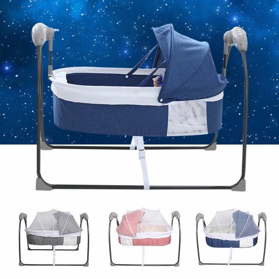 Baby Swing - Elektrische Babyschommel - Automatische Wipstoel voor je Baby - Schommelstoel