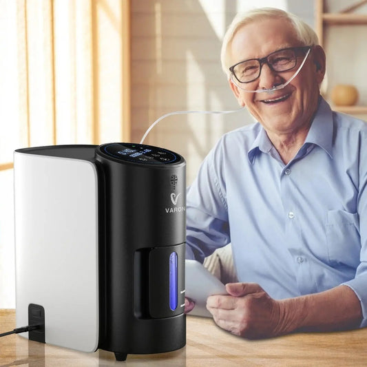 VARON VH-1 Zuurstofconcentrator voor Thuisgebruik (1–7L/min) – Stil, Compact & CE-Gecertificeerd