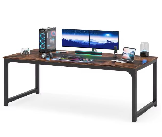 Groot Directiebureau met Industrieel Design – 180 cm Werkblad