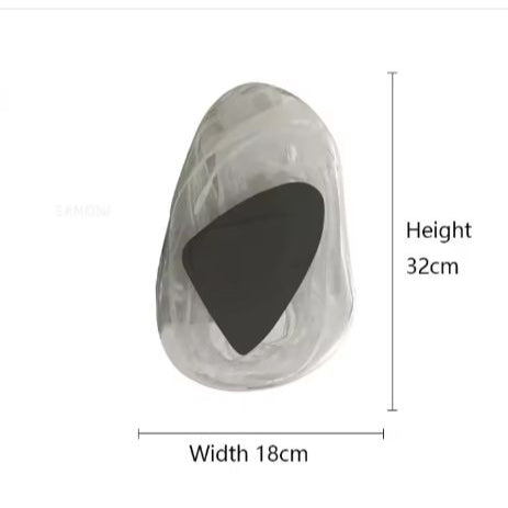 Moderne LED Wandlamp – Acryl & IJzer, Omhoog & Omlaag Verlichting