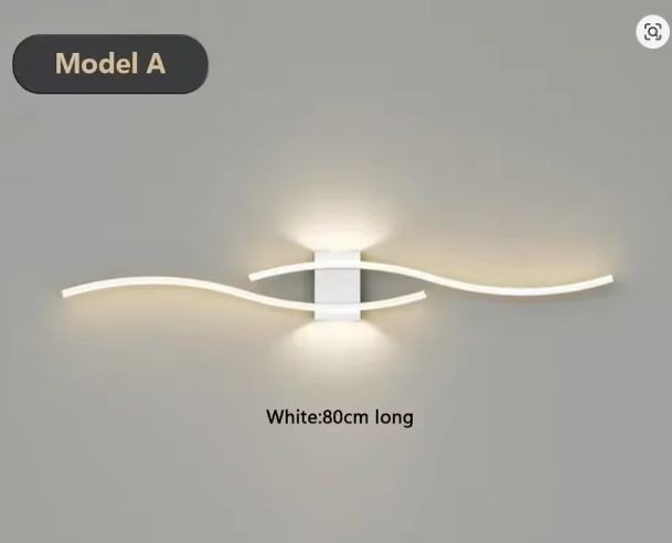 Moderne LED Wandlamp – Stijlvolle Verlichting voor Slaapkamer & Woonkamer