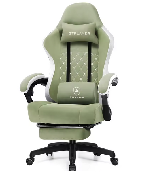 Gamingstoel met Zakvering & Voetsteun – Ergonomisch & Comfortabel