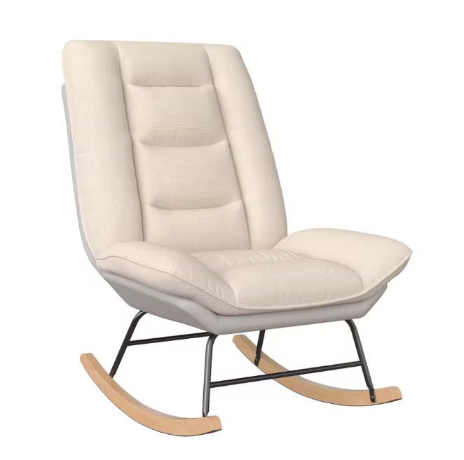 Verstelbare Schommelstoel – Comfortabele Fauteuil voor Woon- en Slaapkamer