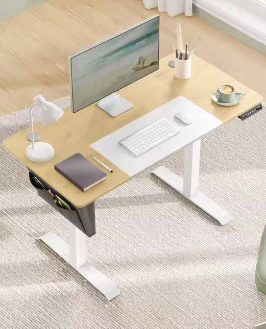 Elektrisch Zit-Sta Bureau 120 cm – Met Organizer & Geheugen