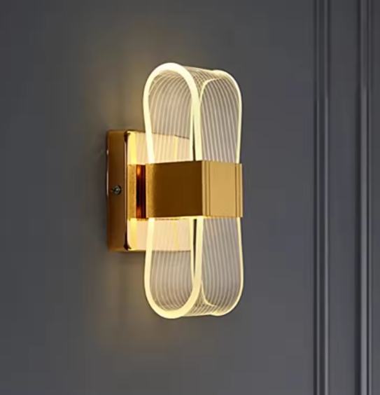 Nordic Luxe LED Wandlamp – Modern Aluminium Bed- & Sfeerverlichting