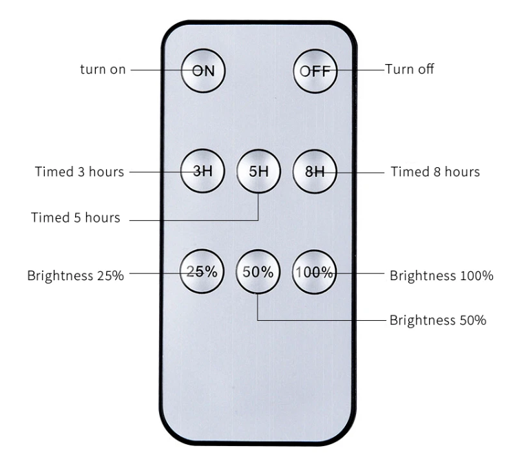 Solar Hanglamp met Afstandsbediening – LED Tuinlamp, Waterdicht & Energiezuinig