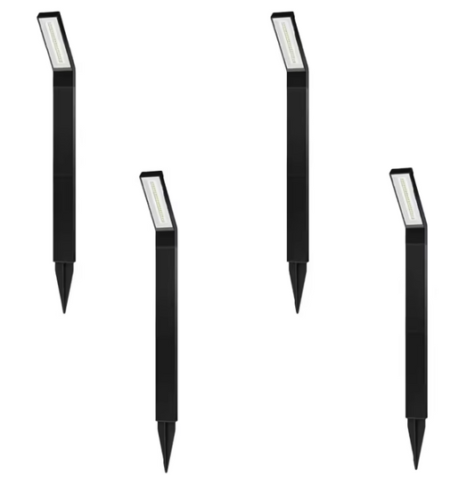 Solar Tuinlampen Set – Waterdichte LED Padverlichting met 3 Lichtmodi, 1/4 Pack