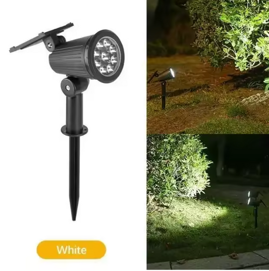 Solar LED Spotlights – Waterdichte 9-LED Tuinspots voor Buiten, 1/2/4 Stuks
