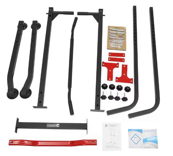 Power Tower Dip Station – Pull Up Bar & Multifunctioneel Fitnessstation voor Thuis