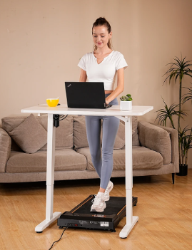 Opvouwbare Platte Loopband – 2,5 PK Motor, LED-Display & Stil Ontwerp