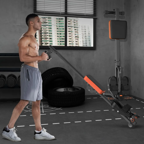 Opvouwbare Hydraulische Roeimachine – 12 Weerstandsniveaus, Stil en Compact