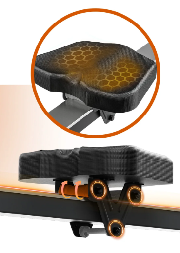 Opvouwbare Magnetische Roeimachine – 16 Niveaus, Bluetooth & Ergonomisch Ontwerp