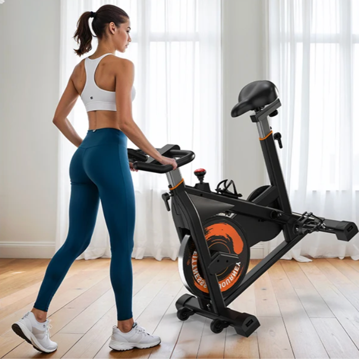 Indoor Spinningfiets – Magnetische Weerstand, Bluetooth & LCD Display