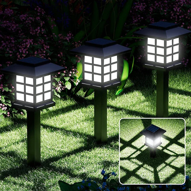 Solar LED Padverlichting – Waterdichte Tuinlampen voor Oprit, Terras & Gazon