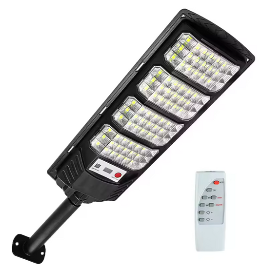 Solar LED Straatlamp – Krachtige Buitenlamp met Bewegingssensor & Afstandsbediening