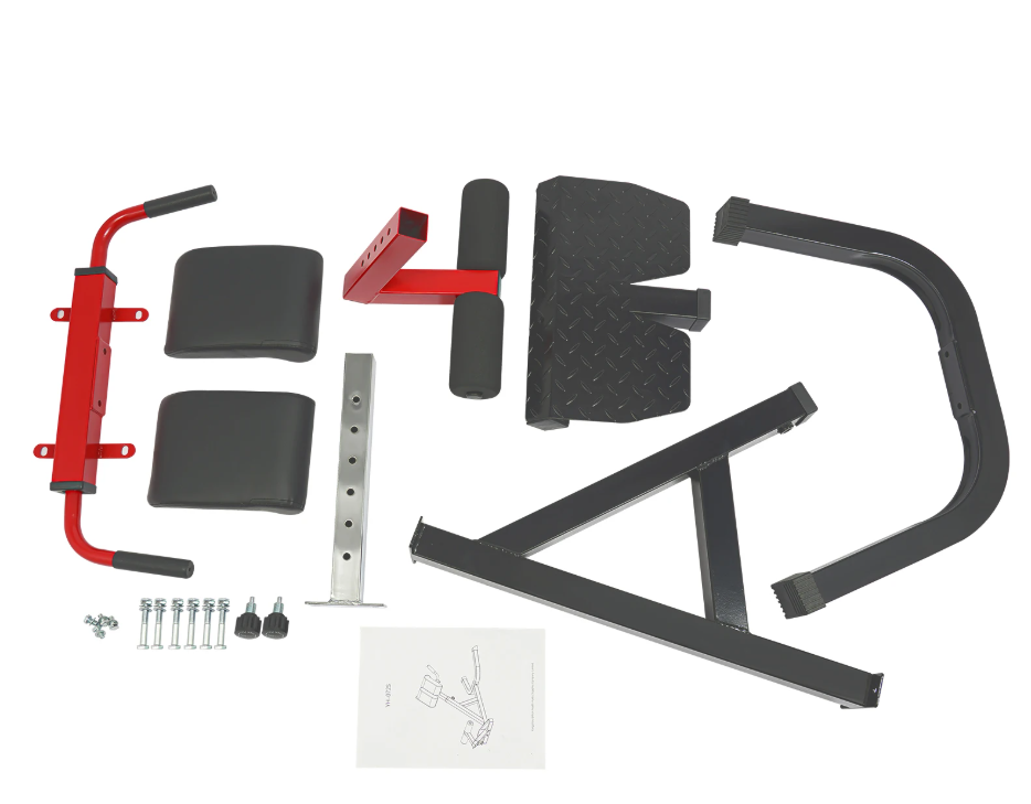 Romeinse Stoel – Hyperextension Fitnessbank met Verstelbare Hoogte & Rugondersteuning