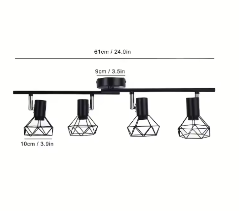 Verstelbare Aluminium LED Plafondlamp – Ultradun & Modern