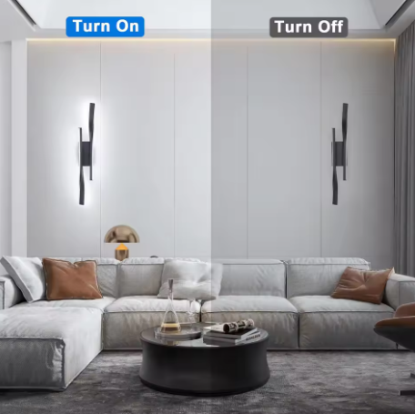 Moderne LED Wandlamp – 55 cm, 22W, 2475LM, Koel Wit 6500K