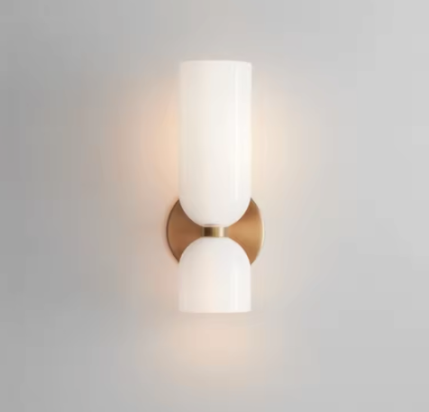 Scandinavische Glazen Wandlamp – Minimalistisch & Creatief Design