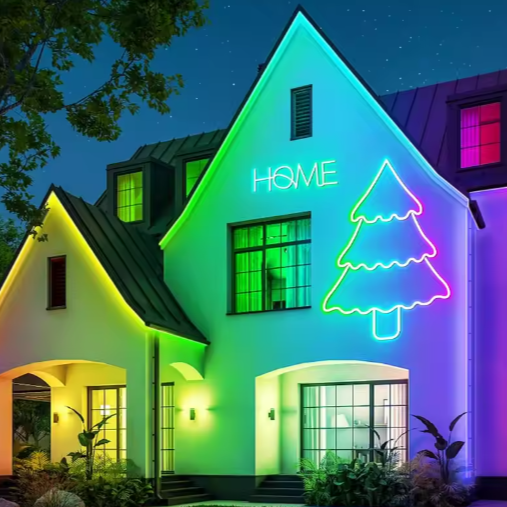 Flexibele RGB LED Neon Lichtslang – App & Afstandsbediening, IP65 Waterdicht