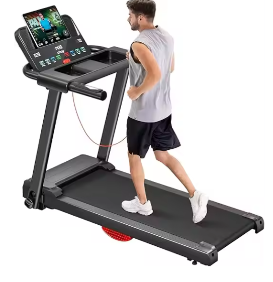 Opvouwbare Loopband met Hartslagmeter – 12 km/u, Bluetooth & APP