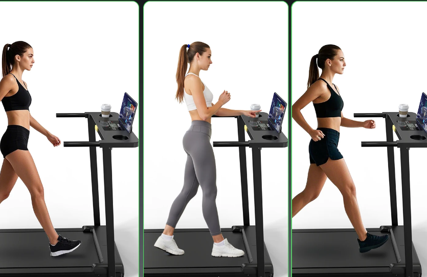 3-in-1 Opvouwbare Loopband – 12 km/u, APP, Bluetooth & LED-display