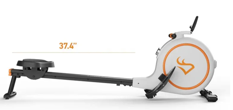 Slimme Roeimachine – 32 Weerstandsniveaus, LED Monitor & Bluetooth