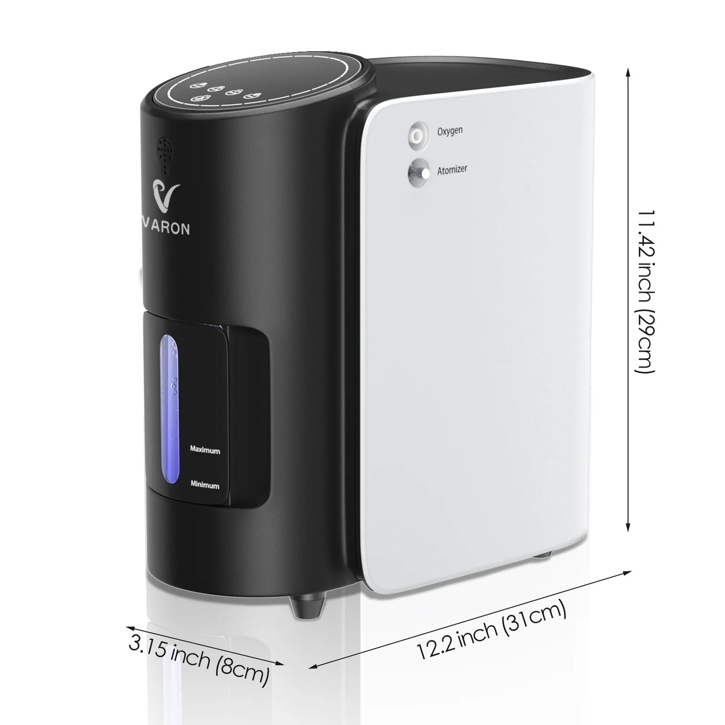 VARON VH-1 Zuurstofconcentrator voor Thuisgebruik (1–7L/min) – Stil, Compact & CE-Gecertificeerd
