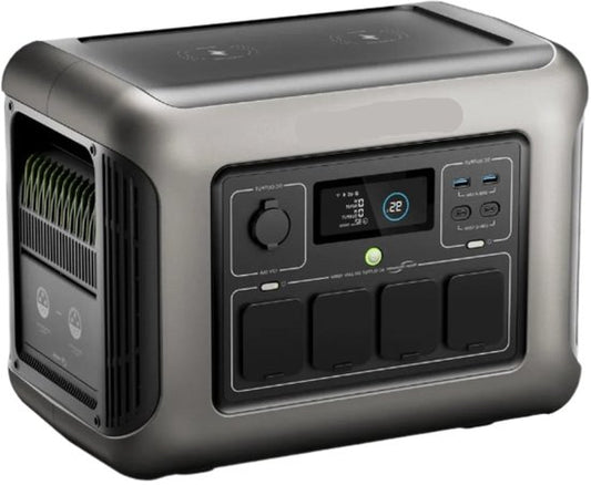 Powerstation 1800W – 1152Wh LiFePO4 – Draagbare Noodstroomvoorziening voor Thuis, Camping & Camper