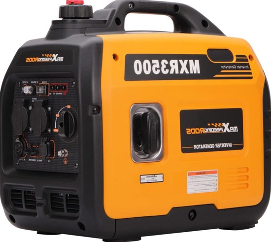 Draagbare Inverter Stroomgenerator – Noodstroomaggregaat – Benzinegenerator – Generator Camping – Mobiele Stroomvoorziening – 3300W Krachtig Vermogen – Extra Stil met USB & 230V Stopcontacten