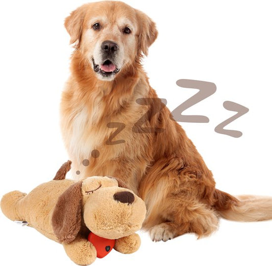 Puppy Knuffel met Hartslag & Warmtepad – Hondenknuffel voor Puppy – Kalmerende Snuggle Puppy – Comfortknuffel