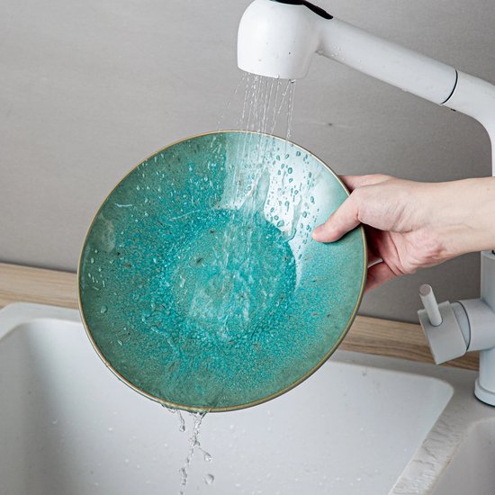 Luxe serviesset – 32 delig – 8 persoons – Bordenset – Dinner platen – Dessertborden - Kommen - Set - Groen