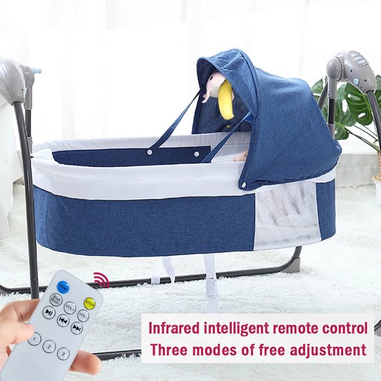 Baby Swing - Elektrische Babyschommel - Automatische Wipstoel voor je Baby - Schommelstoel