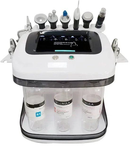 10-in-1 Gezichtsreiniger – Water & Zuurstof Peelingapparaat