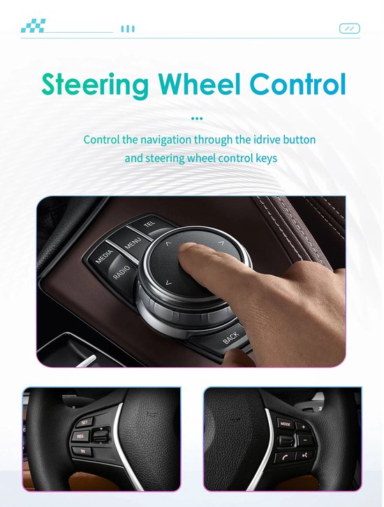 Android Autoradio – Multimedia Speler – Navigatie Systeem – Touchscreen Radio – CarPlay Android Auto – 10,25 Inch Groot Scherm – 4G Wifi Verbinding – Voor BMW 5 Serie E60 E61 CCC CIC 2005-2010