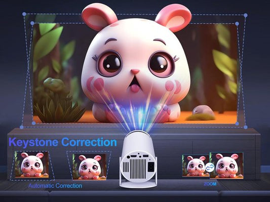 Draagbare beamer - Mini beamer - Mini beamer projector - Draagbare projector - Mini projector