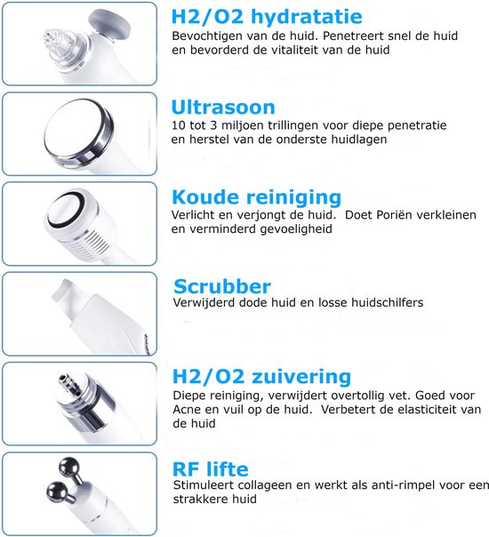 Hydrafacial Machine – Gezichtsverzorgingsapparaat voor Diepe Reiniging