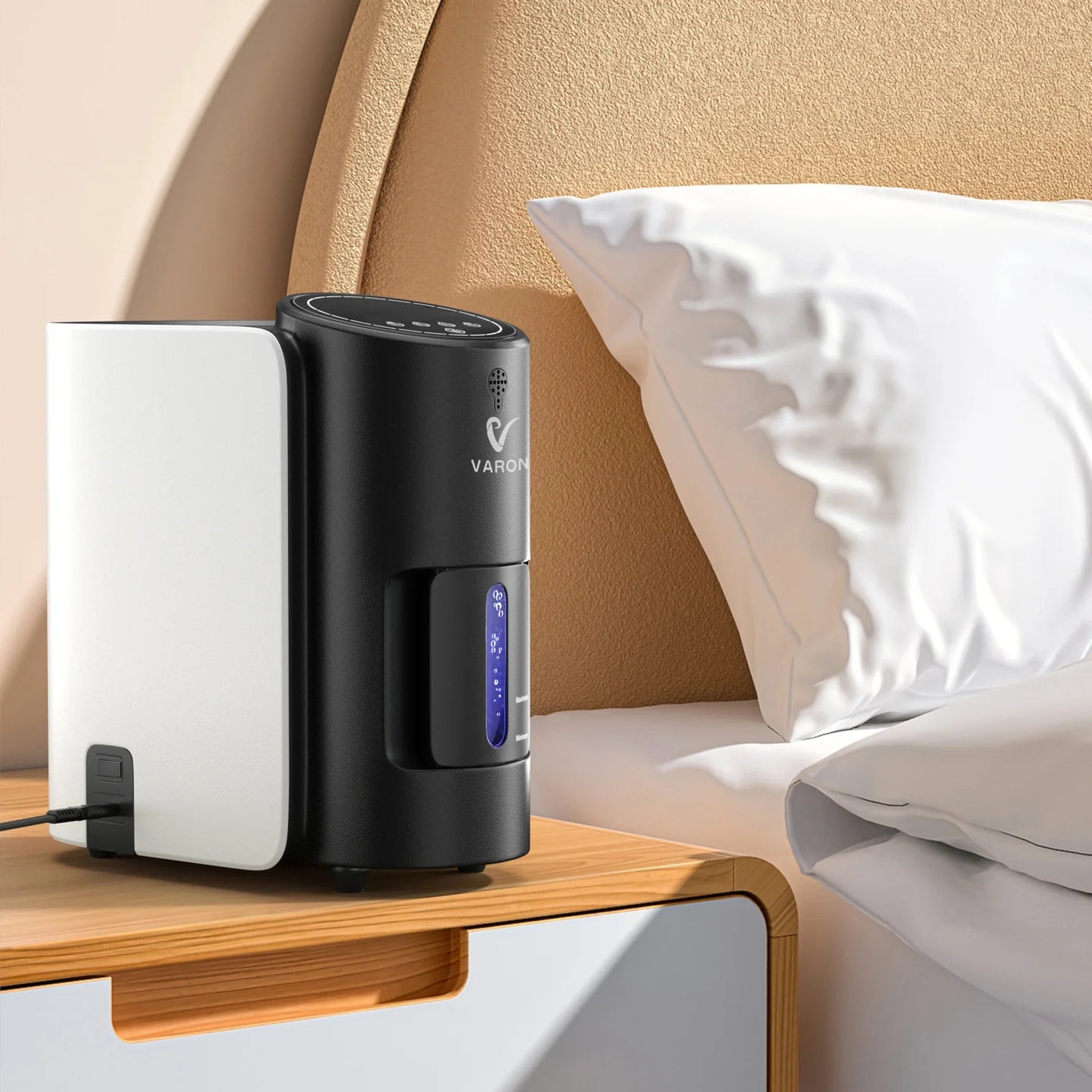 VARON VH-1 Zuurstofconcentrator voor Thuisgebruik (1–7L/min) – Stil, Compact & CE-Gecertificeerd