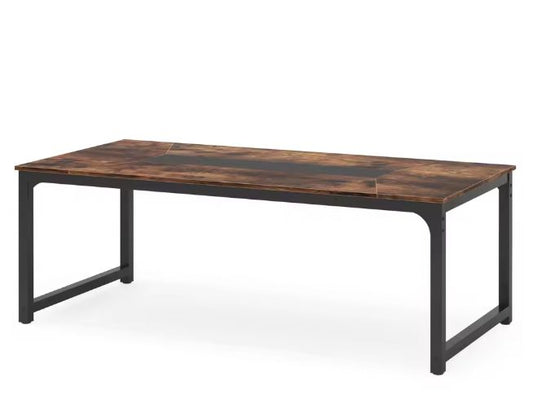 Groot Directiebureau met Industrieel Design – 180 cm Werkblad