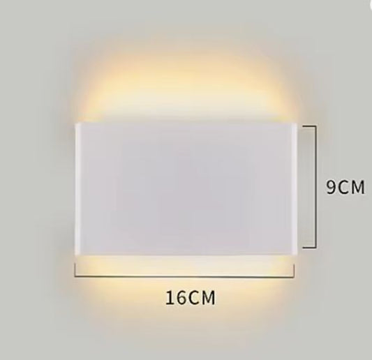 Moderne LED-Wandlamp met Bluetooth & Afstandsbediening – Dimbaar en Veelzijdi