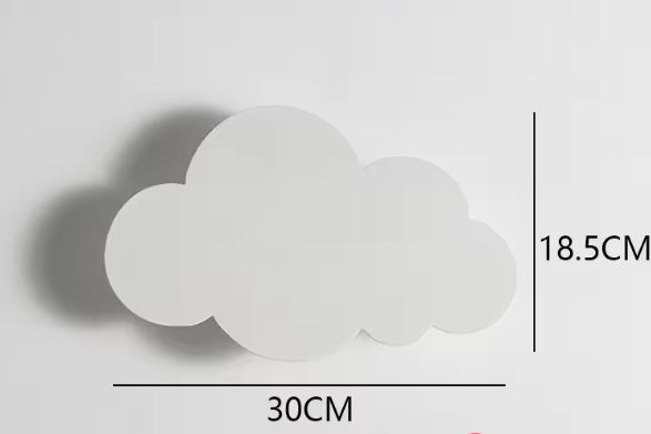 Wolk Wandlamp voor Babykamer & Slaapkamer – Creatief, Dimbaar en Sfeervol