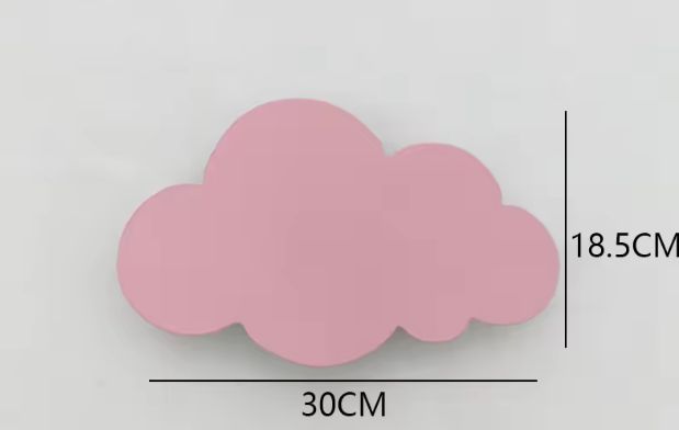 Wolk Wandlamp voor Babykamer & Slaapkamer – Creatief, Dimbaar en Sfeervol