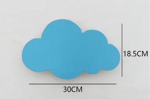Wolk Wandlamp voor Babykamer & Slaapkamer – Creatief, Dimbaar en Sfeervol