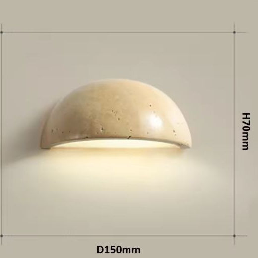 Halfronde Wandlamp – Nordic Design Steen, Woonkamer & Slaapkamer