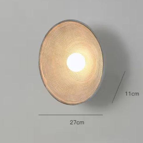 Moderne LED Wandlamp – Resin & Glas, Omhoog & Omlaag Verlichting