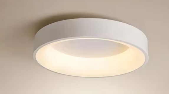 Nordic Plafondlamp – Moderne LED Ronde Lamp met Afstandsbediening