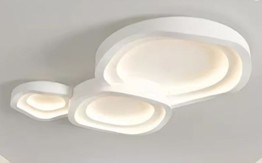 Minimalistische Witte LED Plafondlamp – Moderne Aluminium Lamp