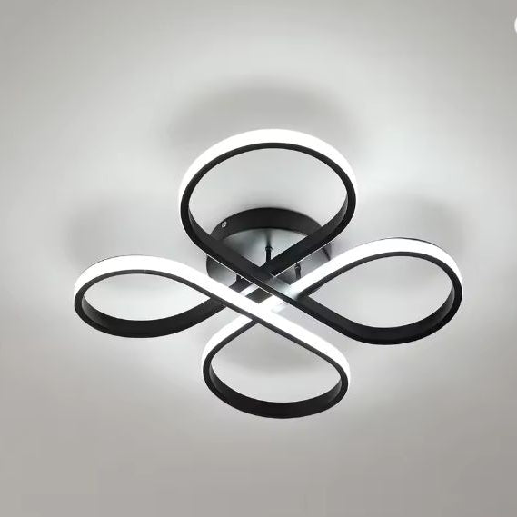 Moderne LED Plafondlamp – Bloemvormig Design 45W, 6500K Koel Wit