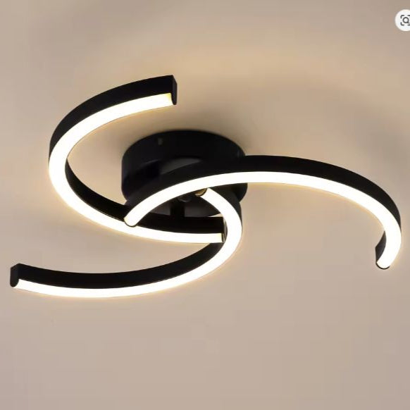 Moderne LED Plafondlamp – Spiraalvormig Design 52 cm, 24W  Producttekst